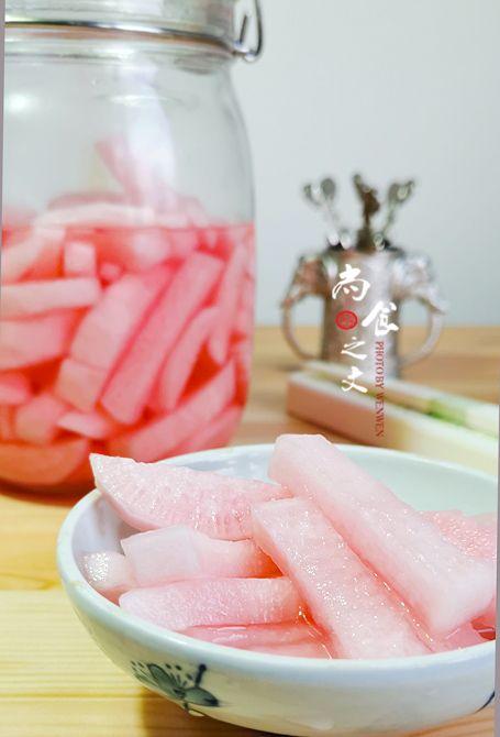 春天里要做好看的泡菜—胭脂蘿卜的做法-酸甜味腌菜譜-易網健康養生網 春天里要做好看的泡菜—胭脂蘿卜的做法-酸甜味腌菜譜