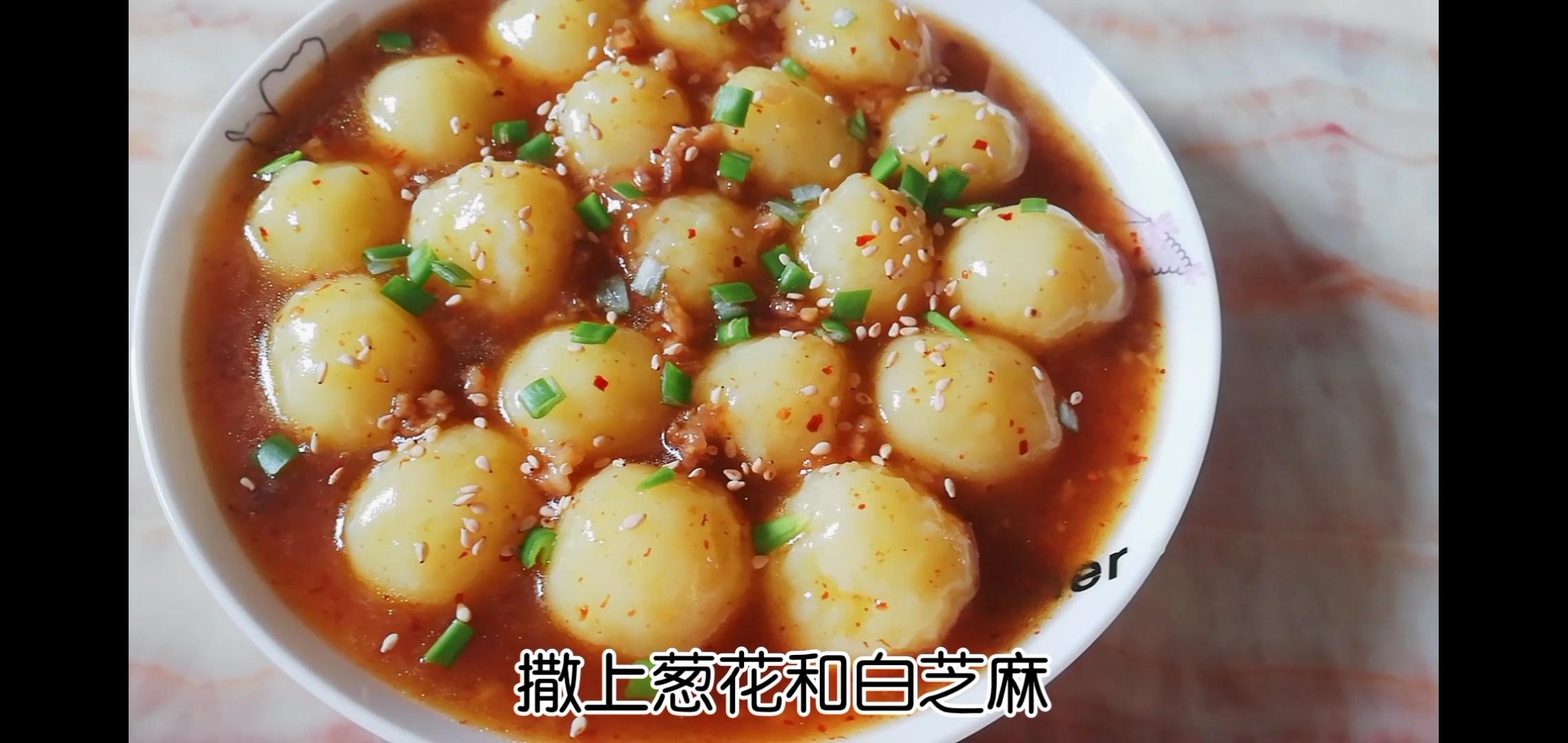 肉末土豆泥的做法-咸鮮味蒸菜譜