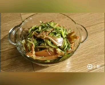 黃瓜豬耳的做法-家常味拌菜譜