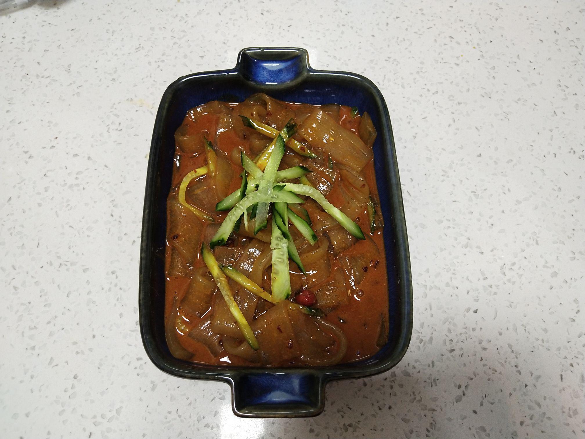 酸香筋道火鍋粉的做法-酸辣味拌菜譜