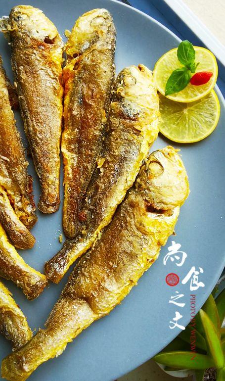 香酥黃花魚的做法-咸鮮味煎菜譜