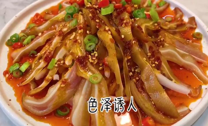 紅油豬耳的做法-香辣味拌菜譜