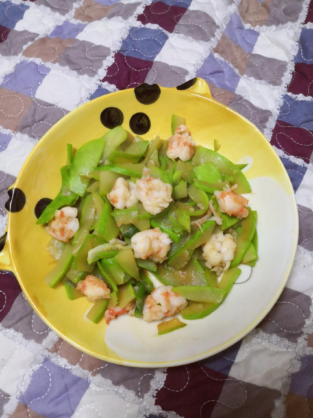 角瓜蝦仁的做法-家常味炒菜譜-易網健康養生網 角瓜蝦仁的做法-家常味炒菜譜