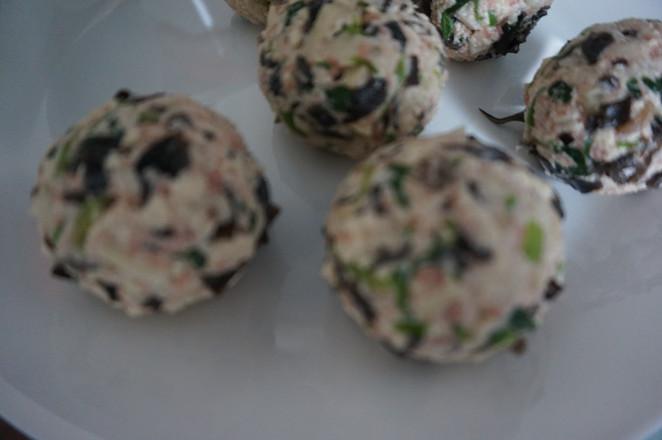 沒有豬肉的株肉獅子頭的做法-醬香味燉菜譜