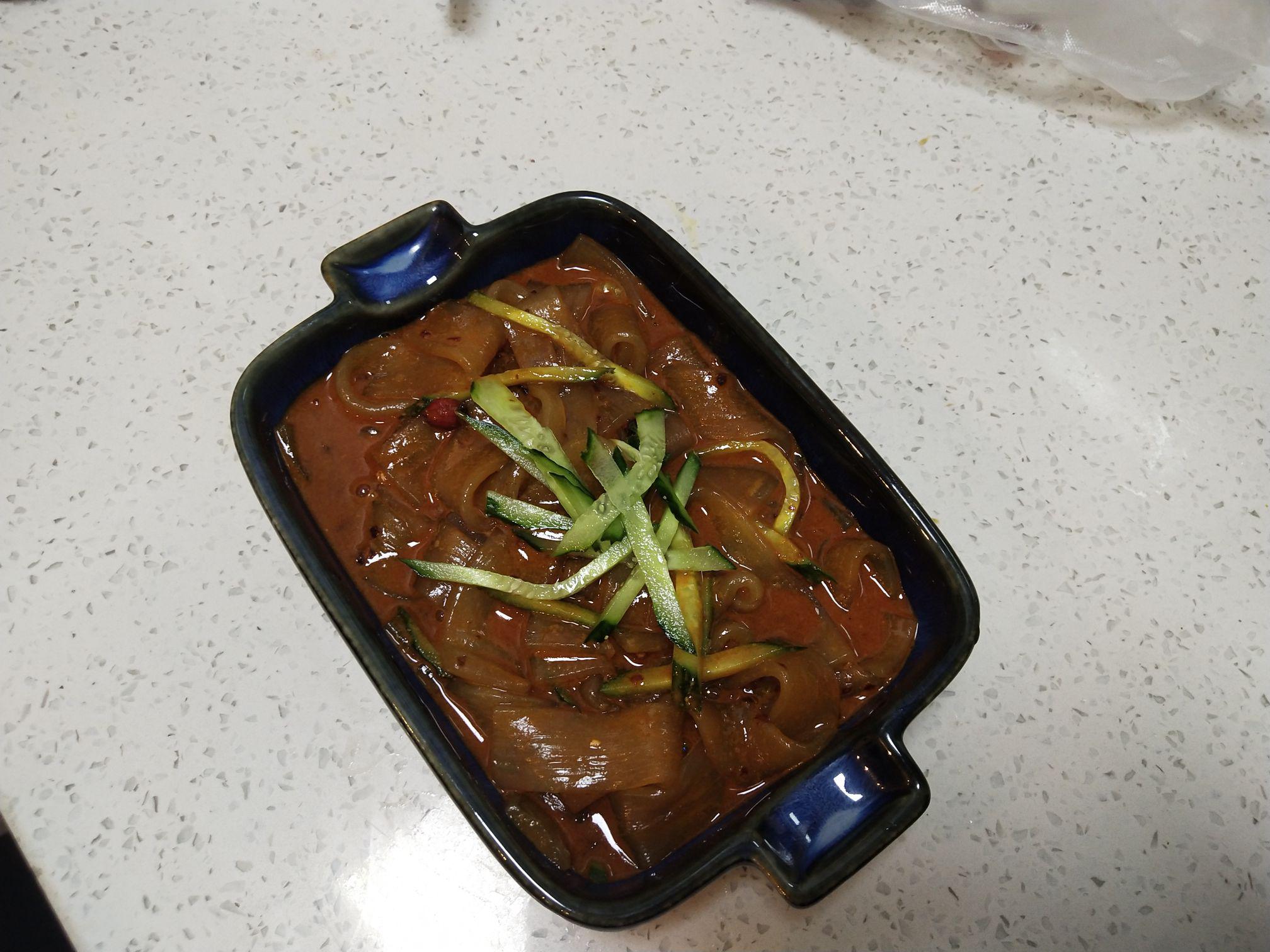 酸香筋道火鍋粉的做法-酸辣味拌菜譜