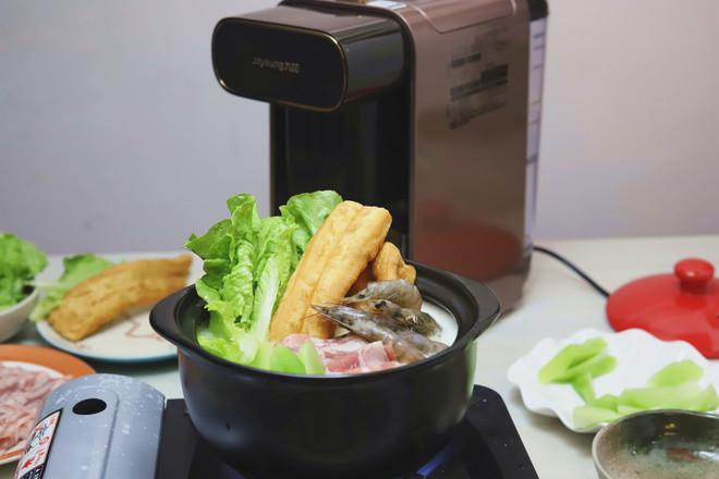 日式豆漿火鍋的做法-家常味煮菜譜