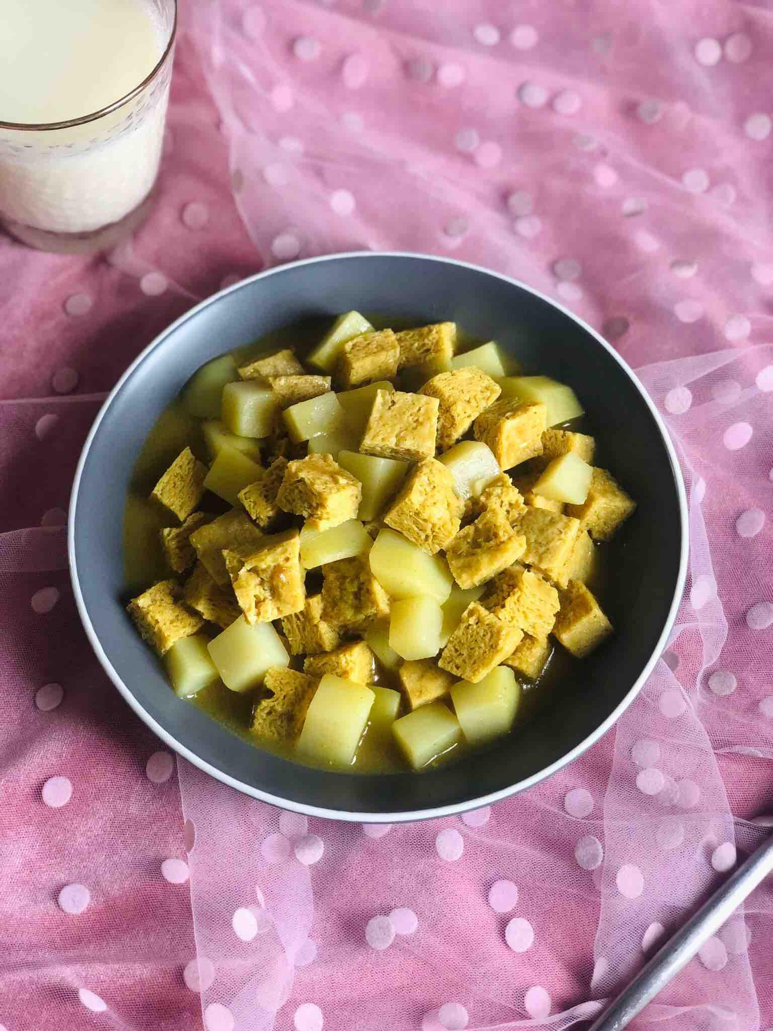 咖喱凍豆腐的做法-咖喱味炒菜譜