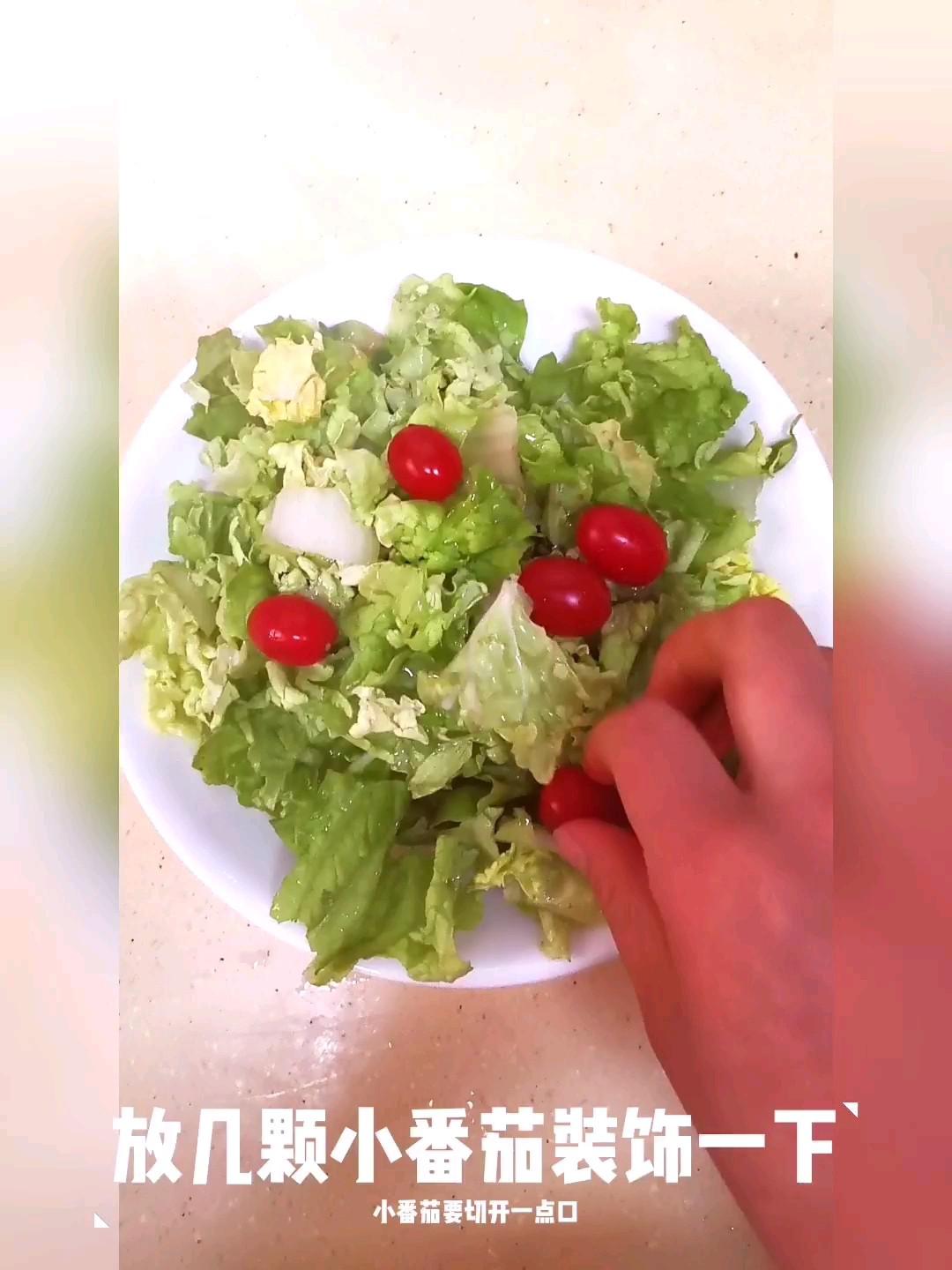 微波爐炒小白菜的做法-家常味微波菜譜