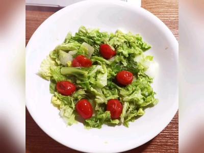 微波爐炒小白菜的做法-家常味微波菜譜