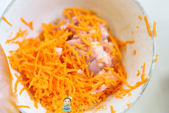 10個(gè)月以上輔食胡蘿卜藜麥肉丸的做法-家常味蒸菜譜