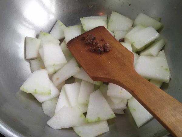 雞蛋炒冬瓜的做法-咸鮮味炒菜譜
