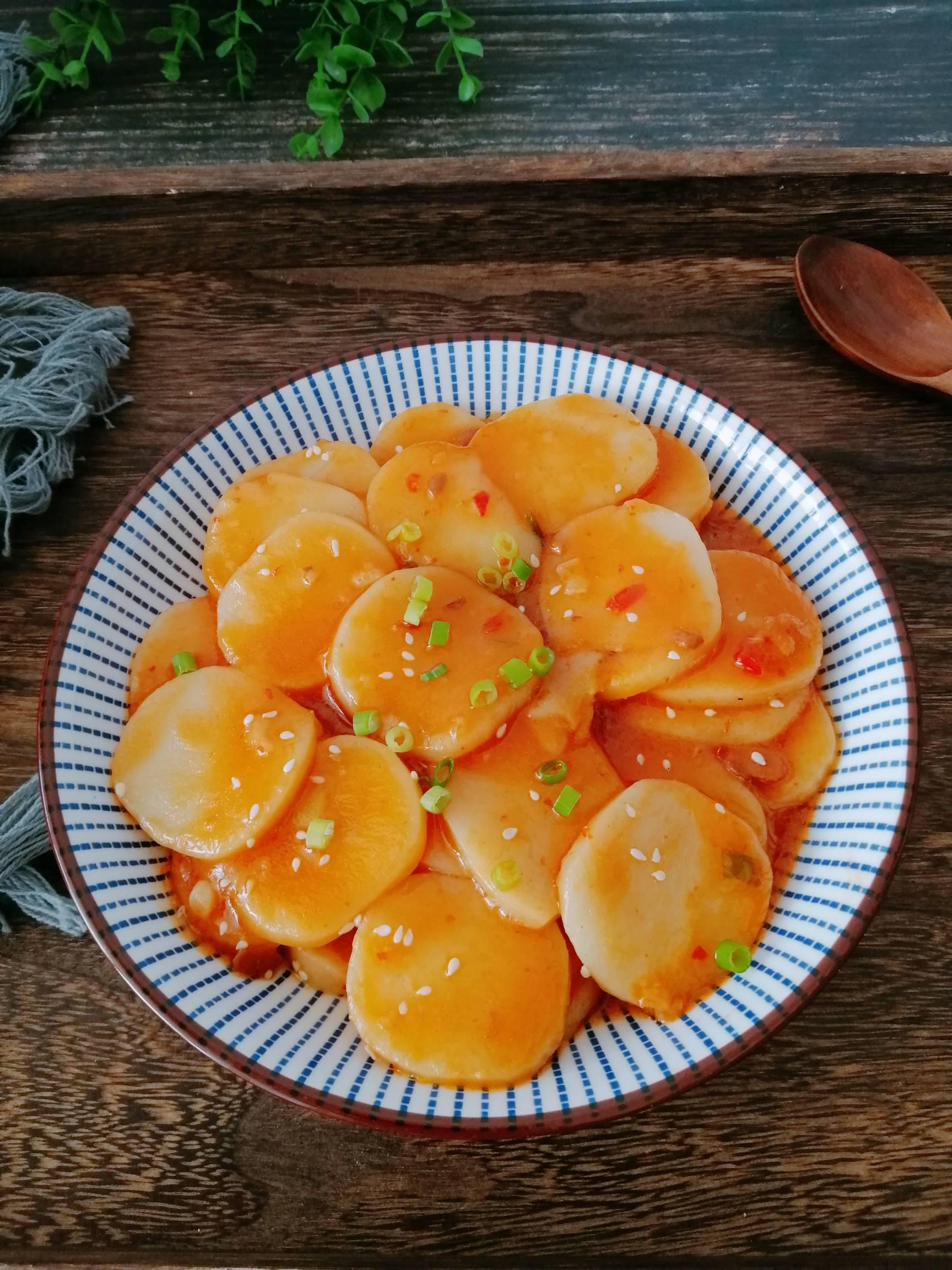 辣醬炒年糕的做法-香辣味炒菜譜