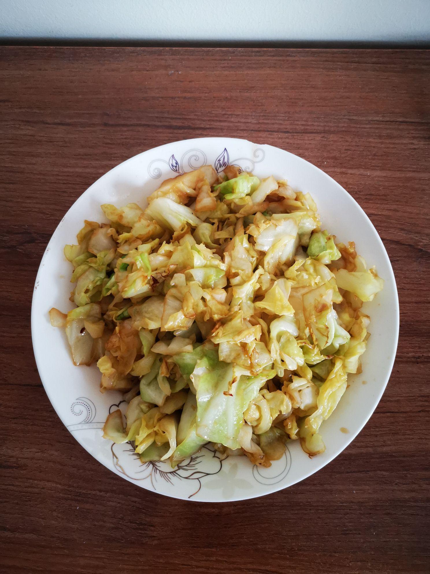 清炒卷心菜的做法-家常味炒菜譜