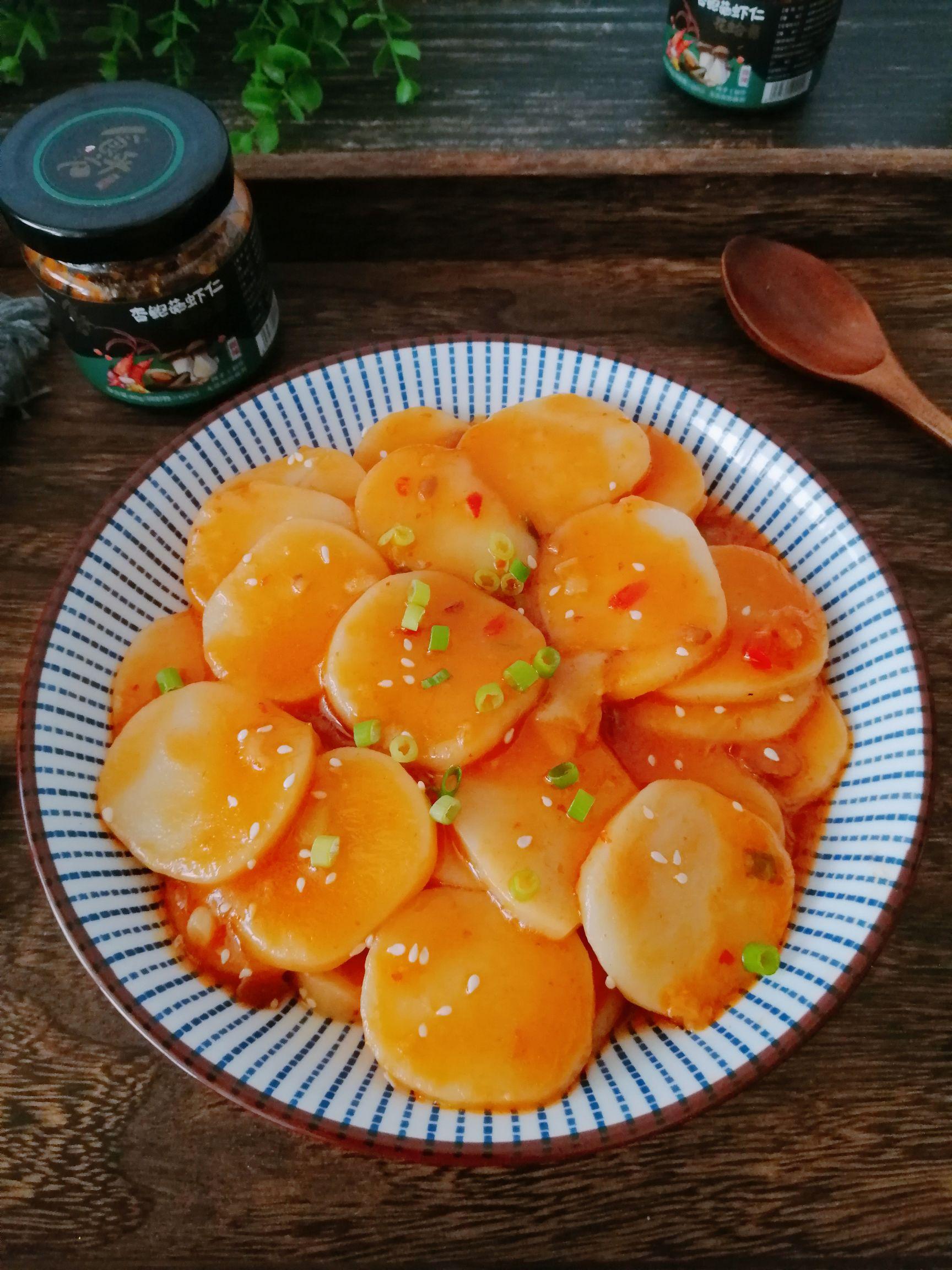 辣醬炒年糕的做法-香辣味炒菜譜