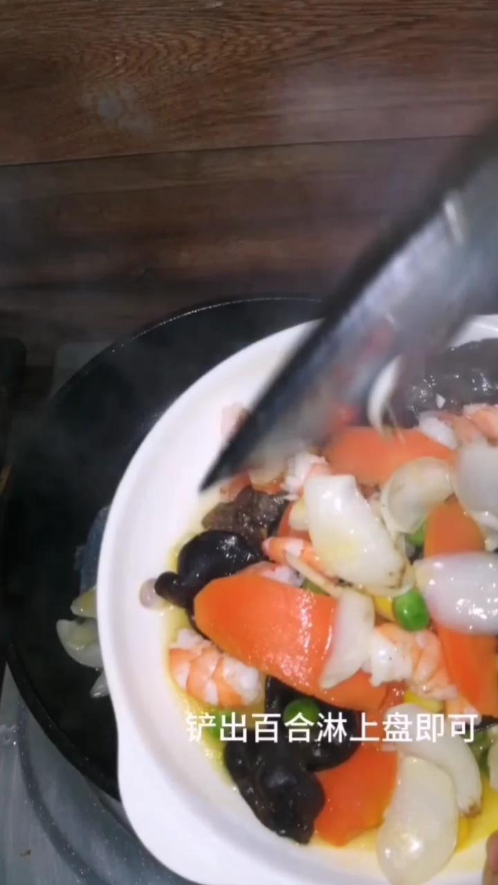 清爽不油膩——什錦百合的做法-家常味炒菜譜