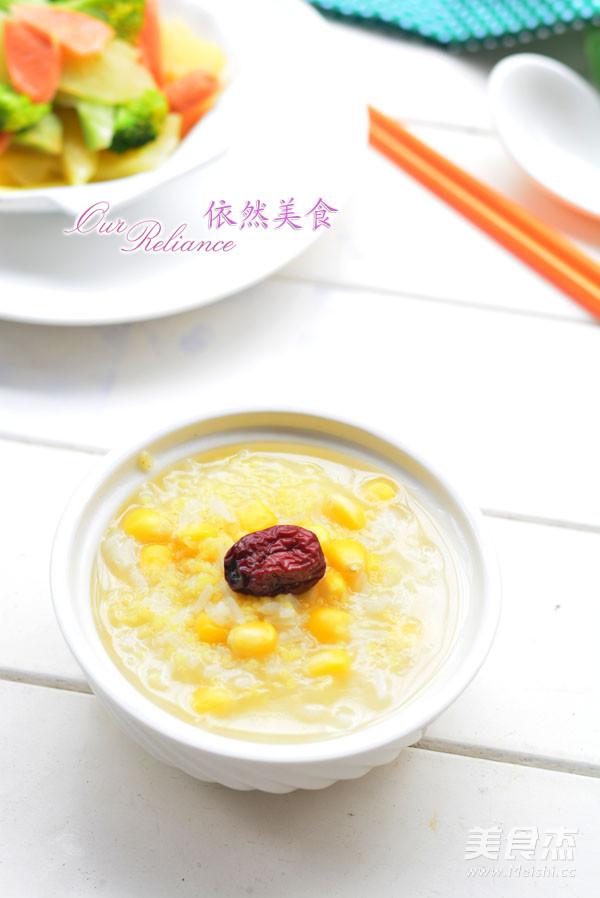玉米粥的做法-家常味煮菜譜