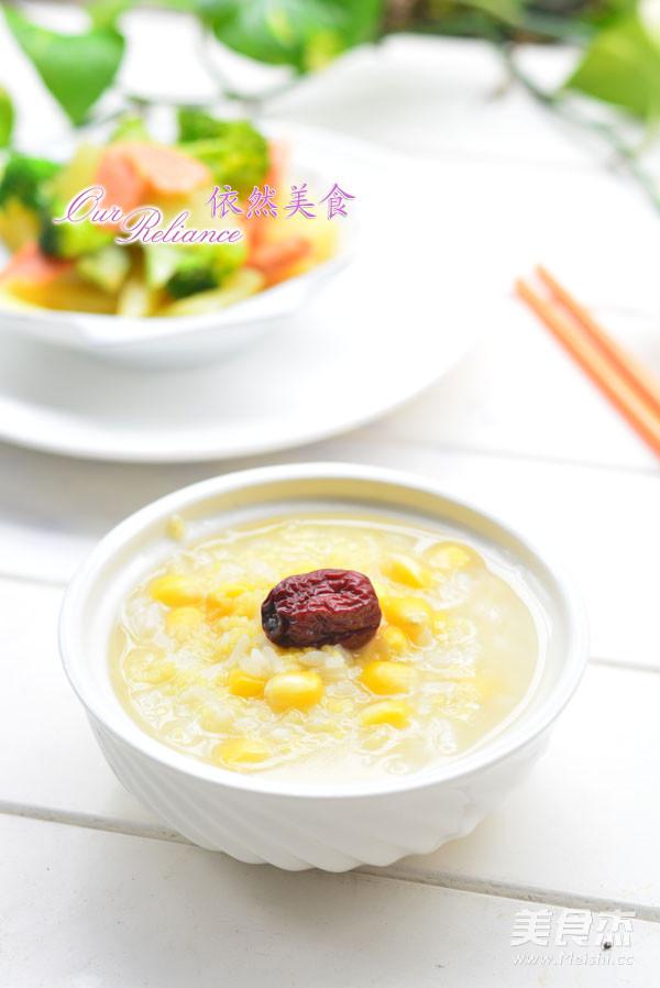 玉米粥的做法-家常味煮菜譜