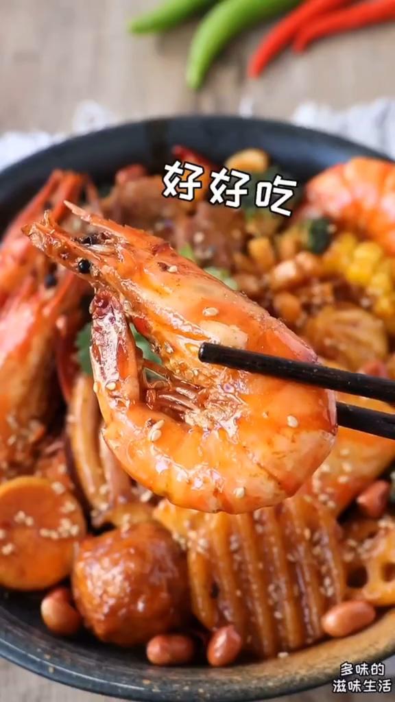 家庭版麻辣香鍋的做法-麻辣味炒菜譜