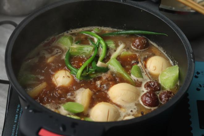 李子酒排骨鹵蛋的做法-家常味燉菜譜