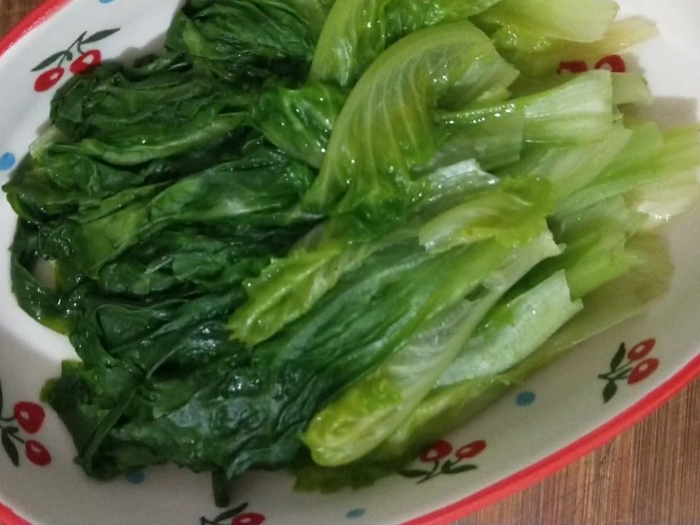 蒜香蠔油生菜的做法-咸鮮味煮菜譜