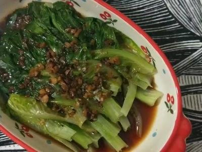 蒜香蠔油生菜的做法-咸鮮味煮菜譜