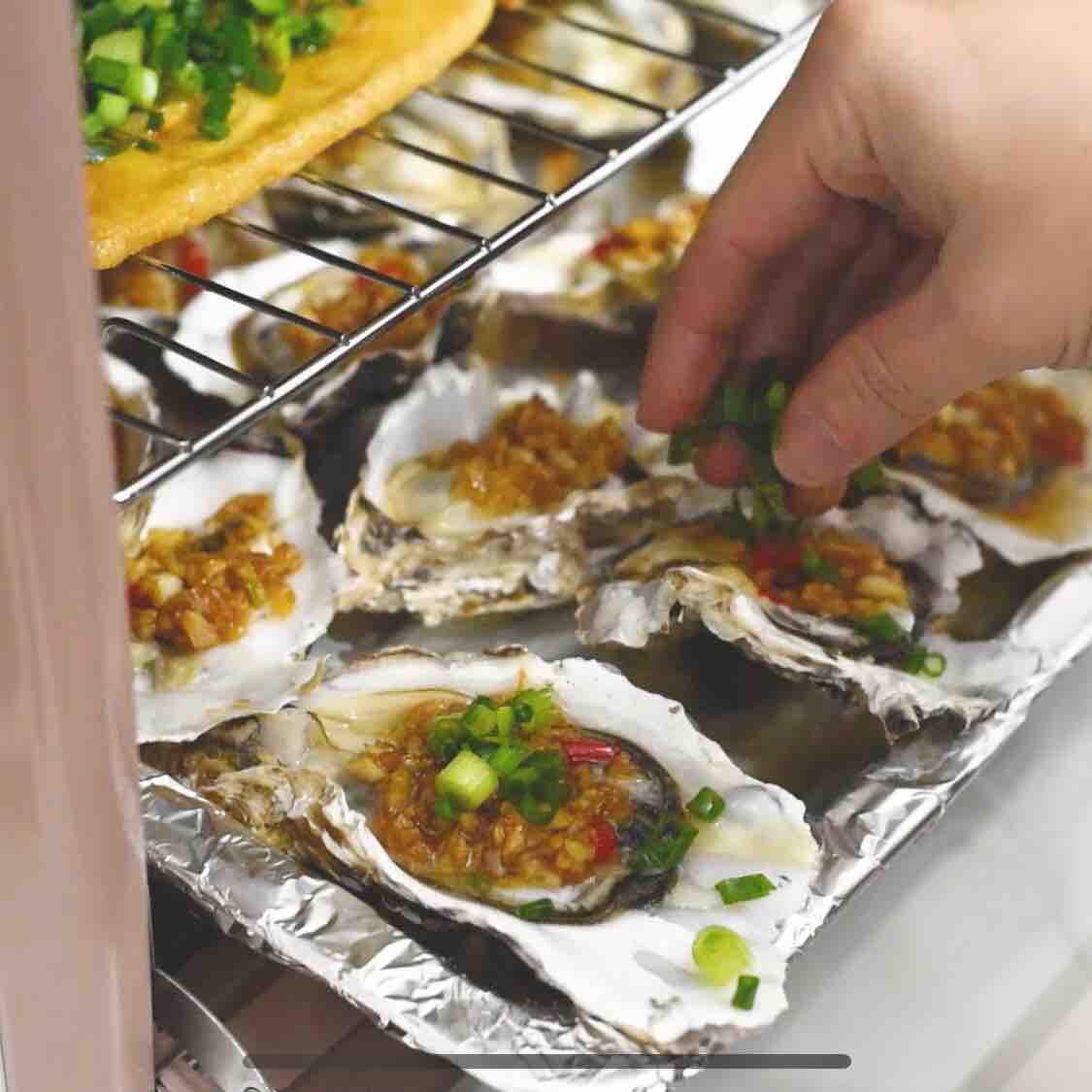 烤箱烤生蠔的做法-香辣味烤菜譜