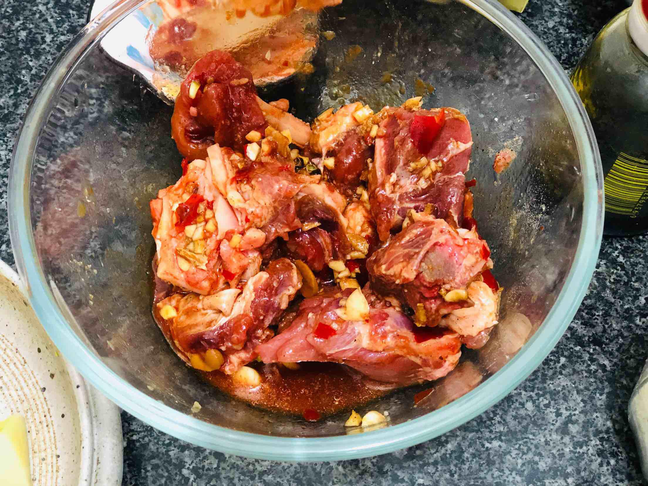 粉蒸排骨的做法-香辣味蒸菜譜