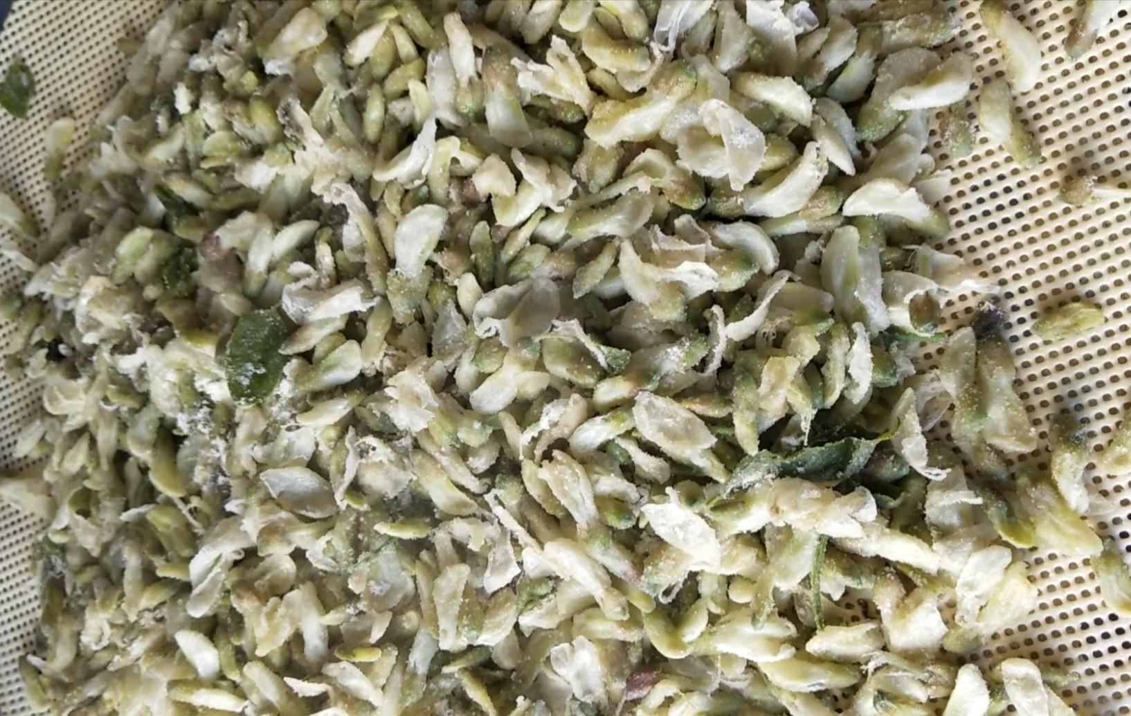 蒸槐花的做法-家常味蒸菜譜