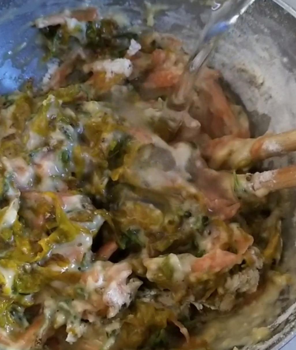 連翹花煎餅的做法-家常味煎菜譜