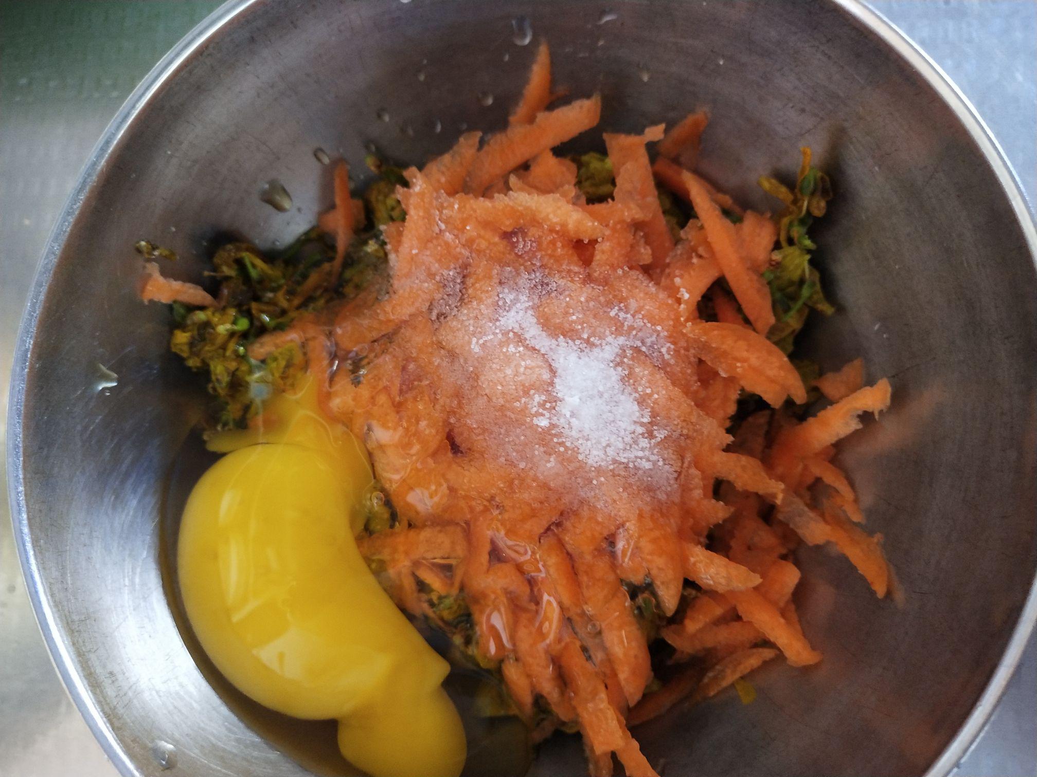 連翹花煎餅的做法-家常味煎菜譜