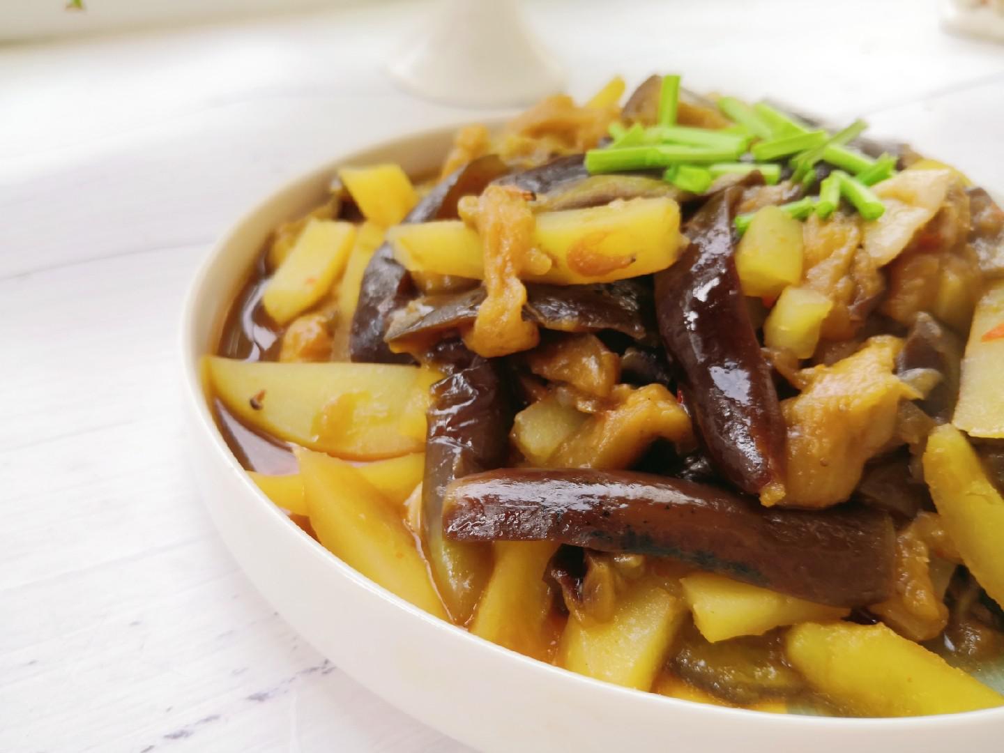 風(fēng)味茄子的做法-香辣味炒菜譜