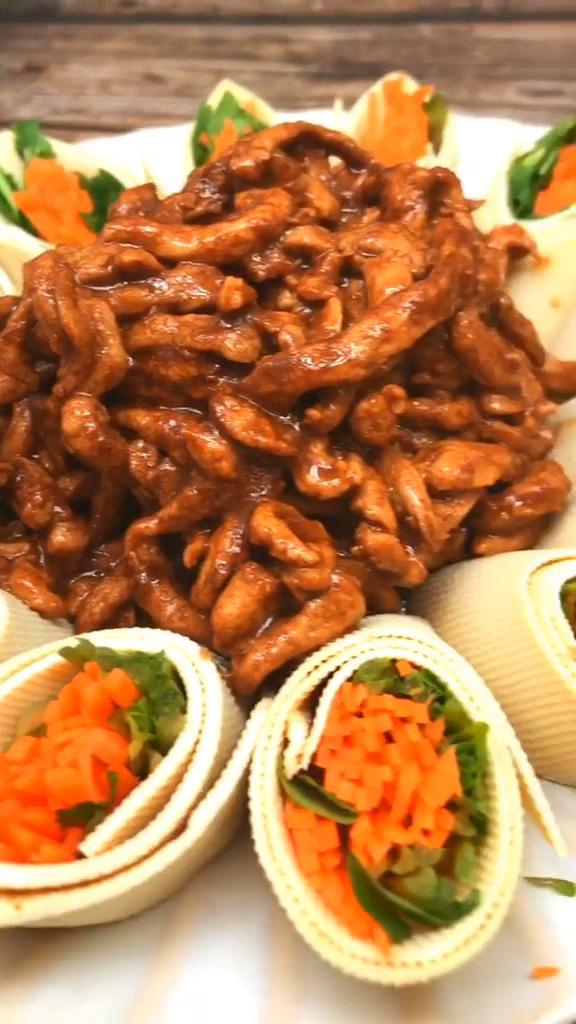 京醬肉絲的做法-咸鮮味炒菜譜