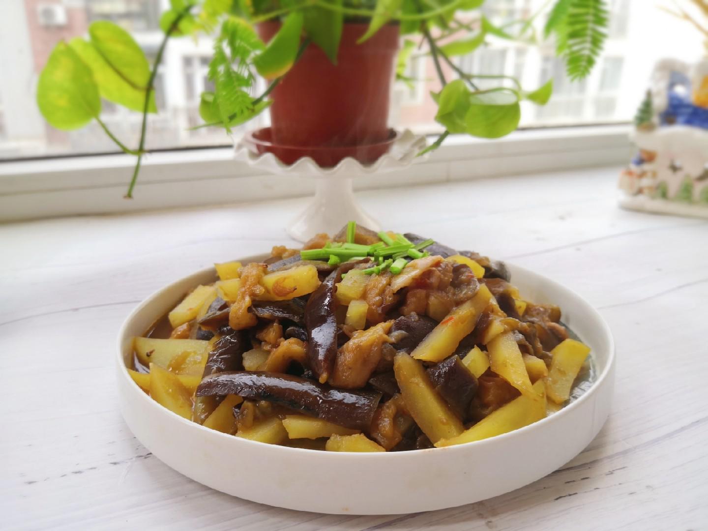 風(fēng)味茄子的做法-香辣味炒菜譜