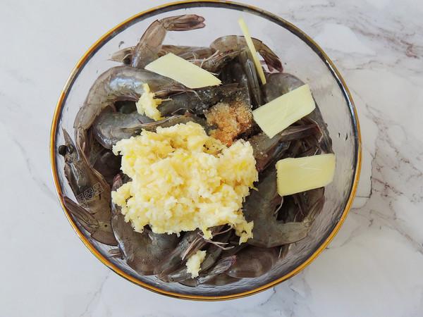蒜蓉粉絲烤蝦的做法-蒜香味烤菜譜