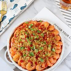 蒜蓉粉絲烤蝦的做法-蒜香味烤菜譜