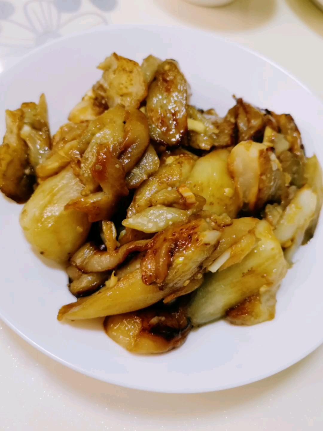 煎茄子的做法-家常味煎菜譜