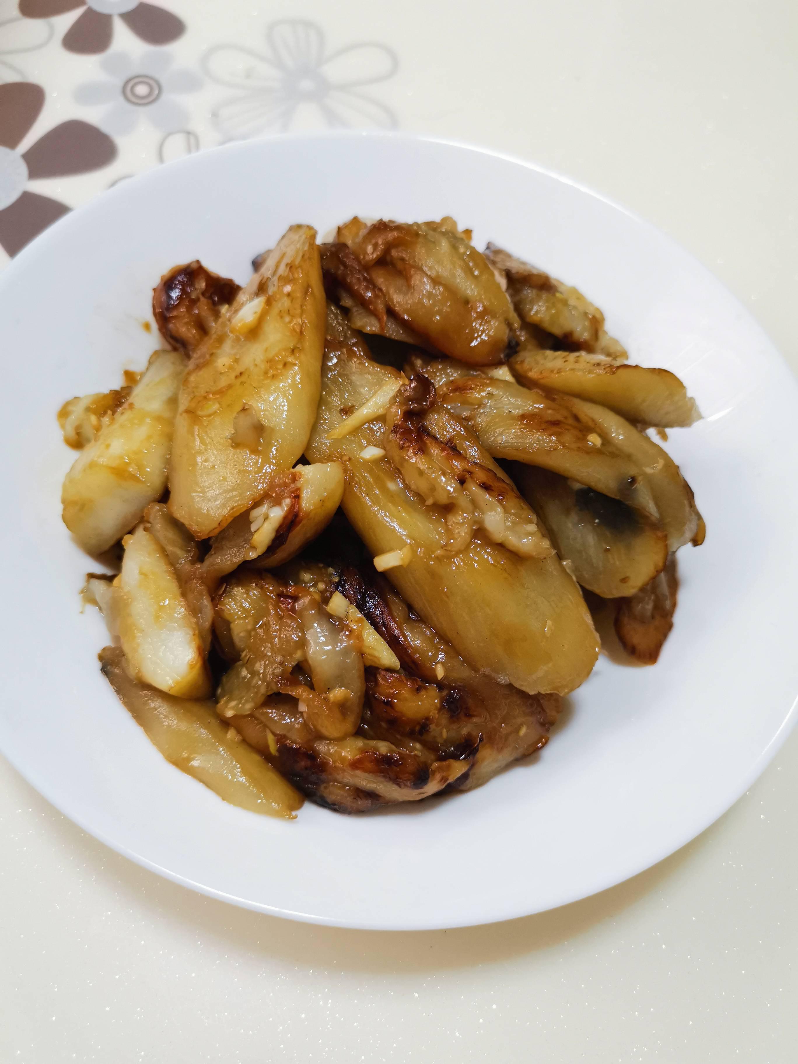 煎茄子的做法-家常味煎菜譜