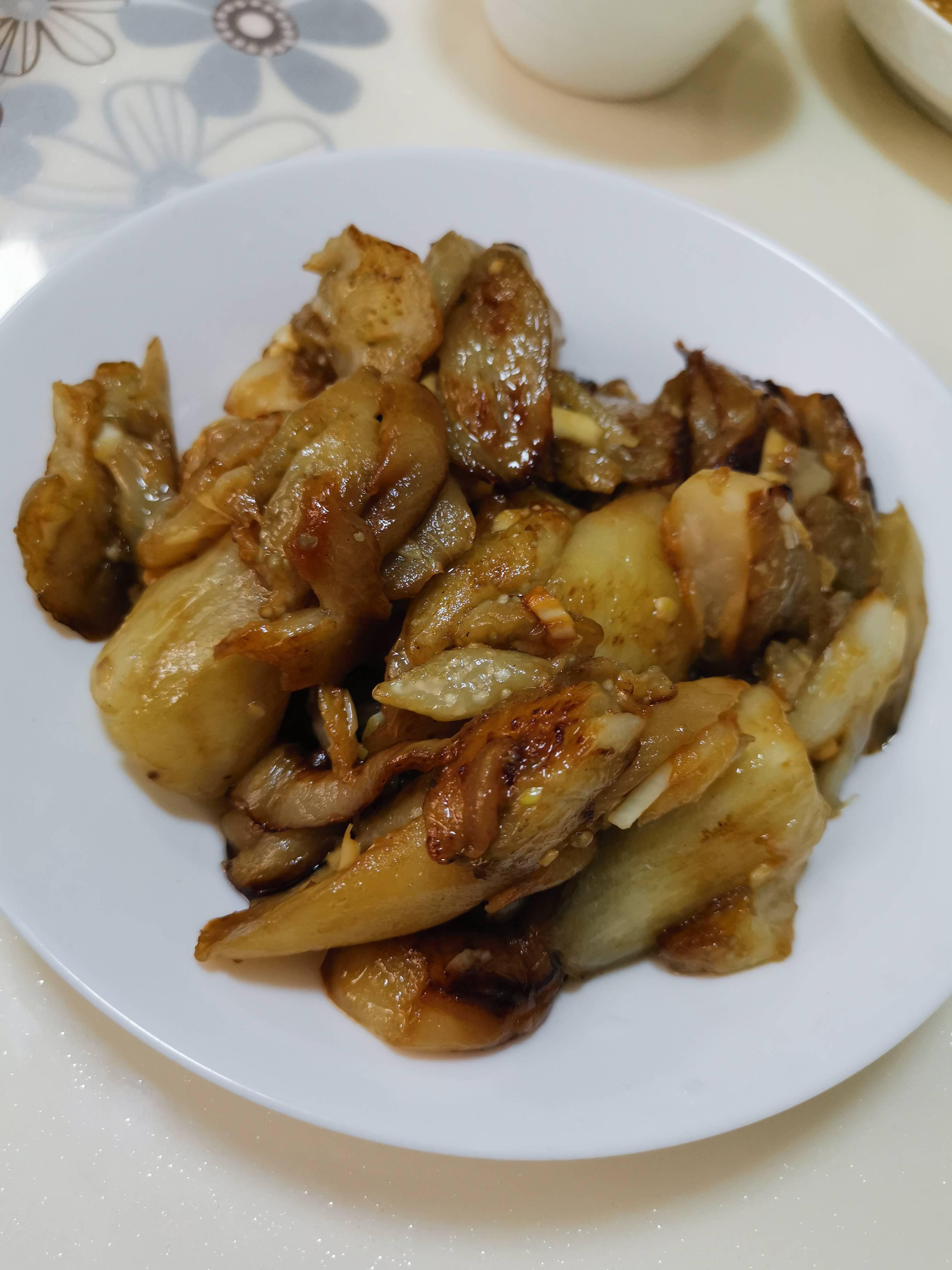 煎茄子的做法-家常味煎菜譜