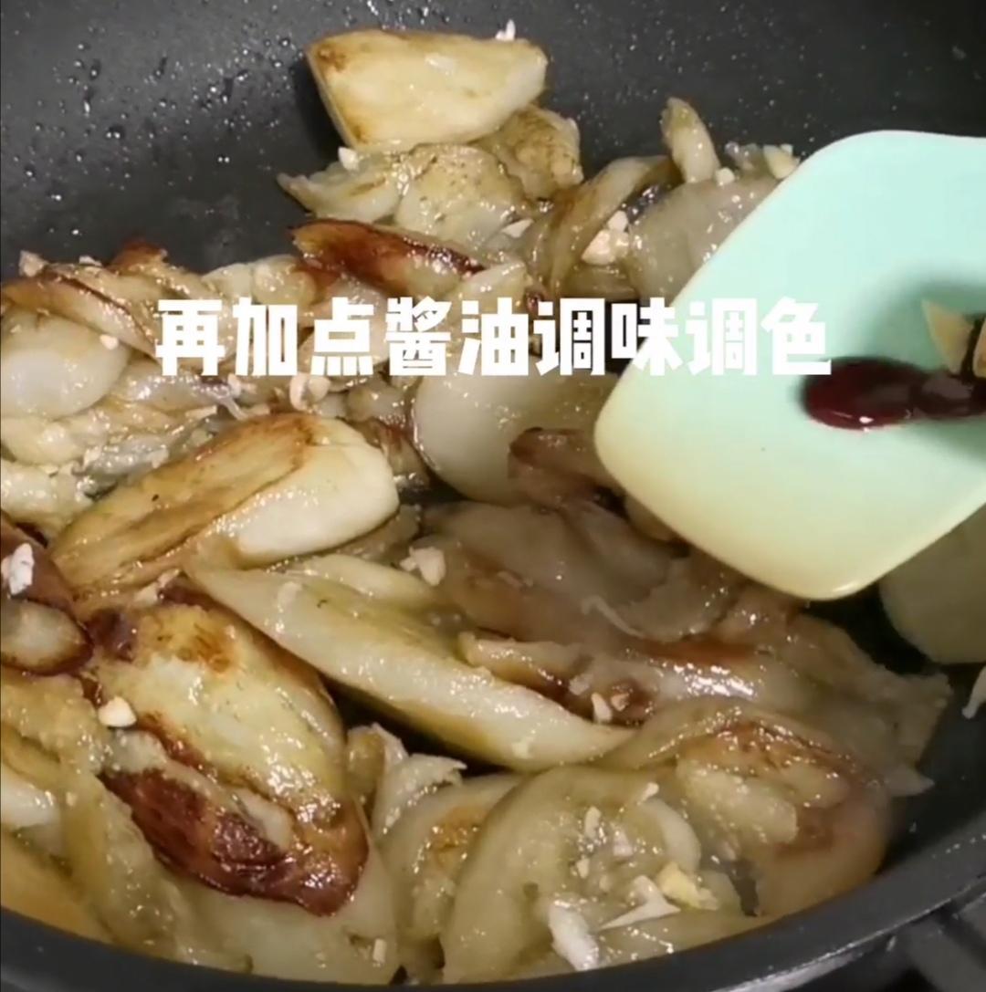 煎茄子的做法-家常味煎菜譜