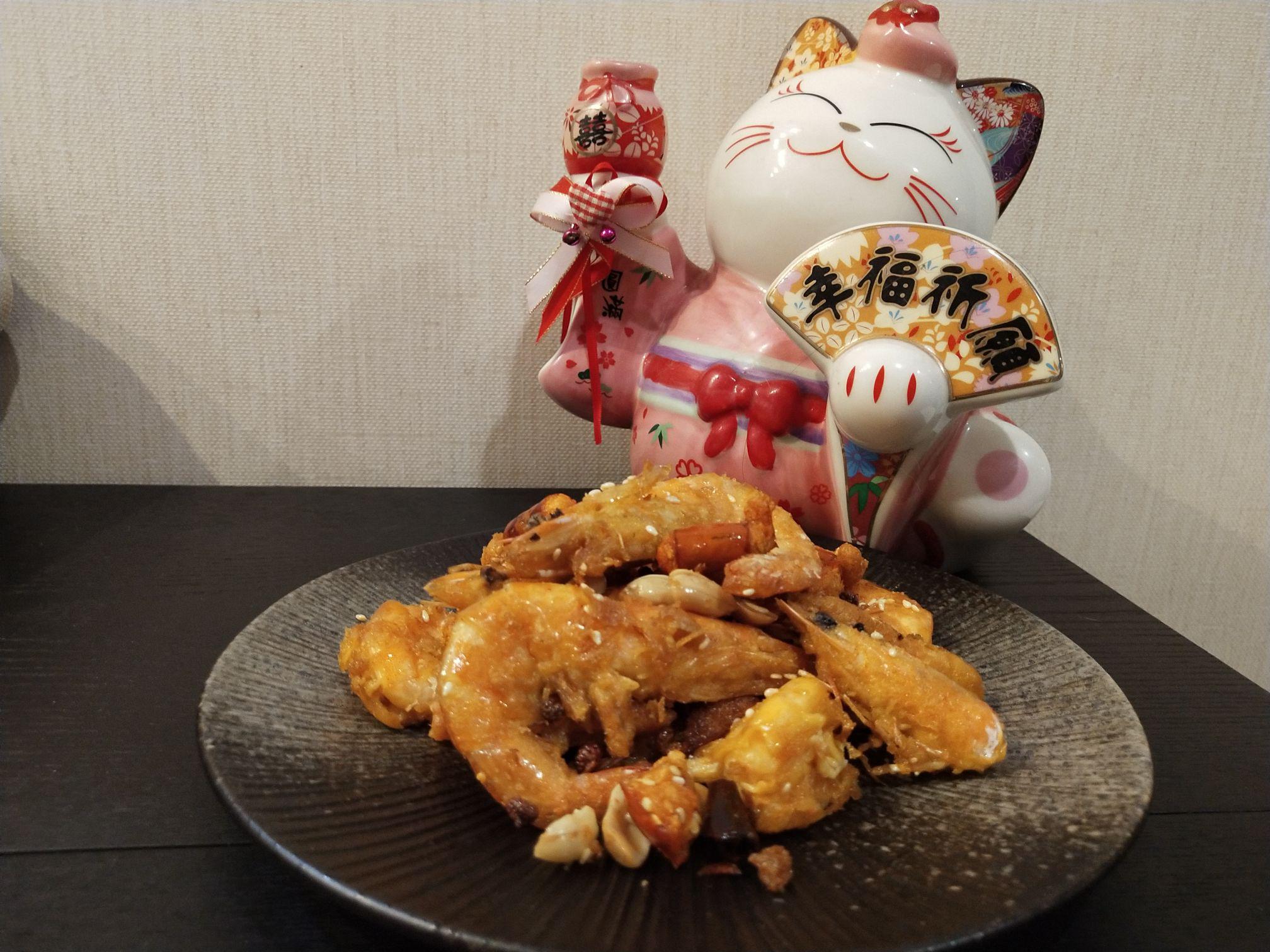 香辣蝦的做法-香辣味炸菜譜