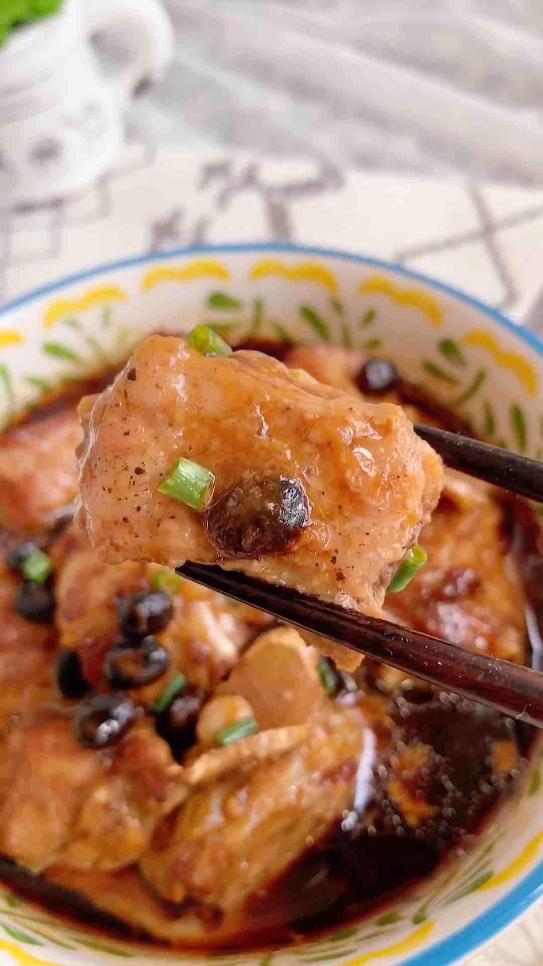 簡單快手的豆豉蒸排骨的做法-咸鮮味蒸菜譜