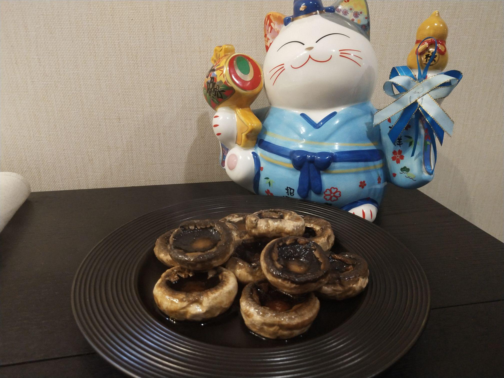 香煎口蘑的做法-家常味煎菜譜