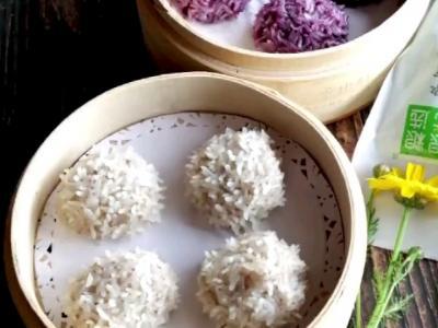 包心米丸子的做法-咸鮮味蒸菜譜