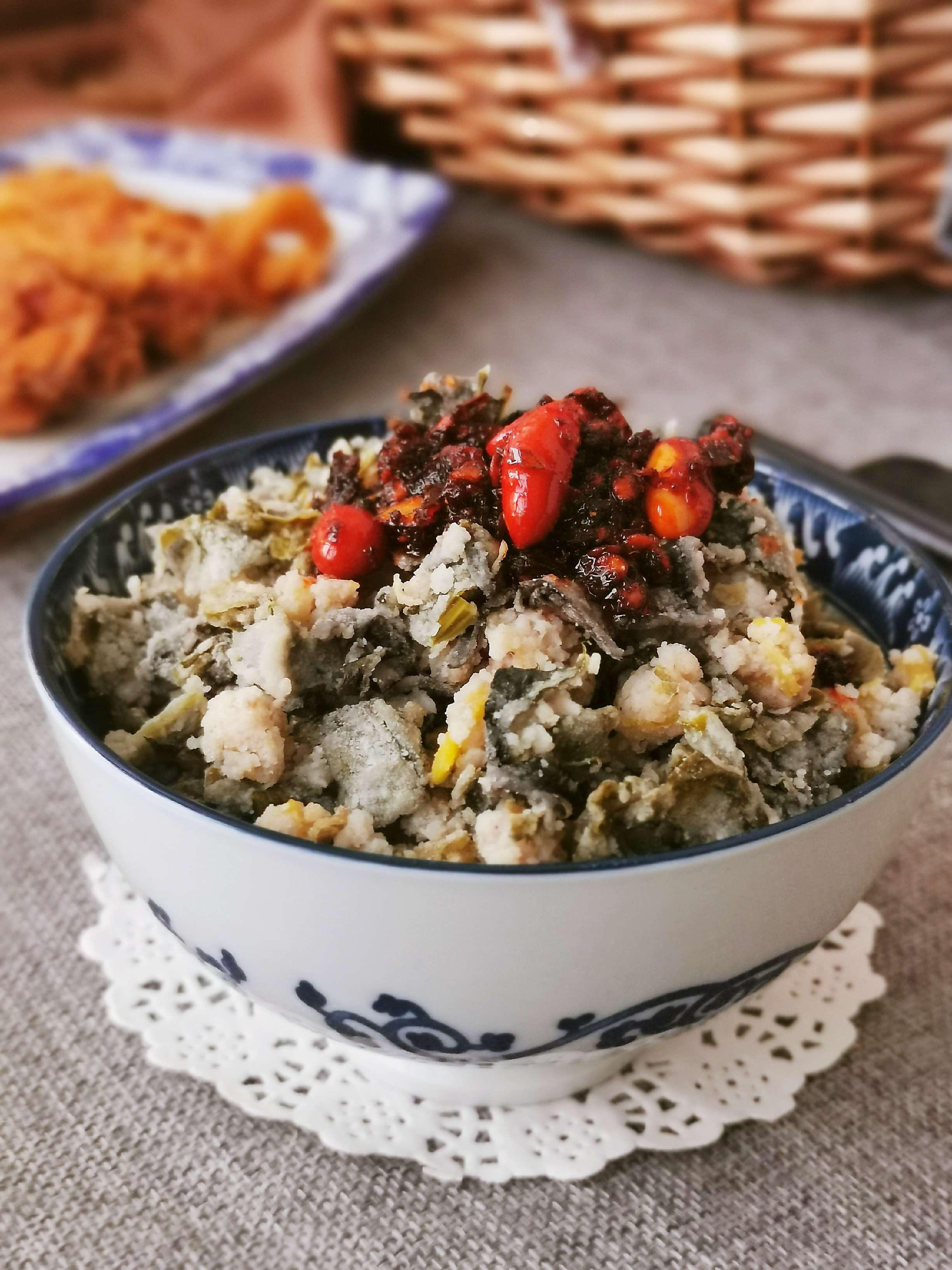 老干媽萵筍葉撥爛子的做法-香辣味蒸菜譜-易網健康養生網 老干媽萵筍葉撥爛子的做法-香辣味蒸菜譜