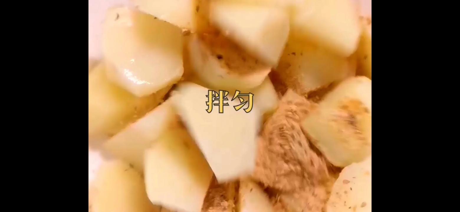 炸鍋烤土豆的做法-咸鮮味烤菜譜