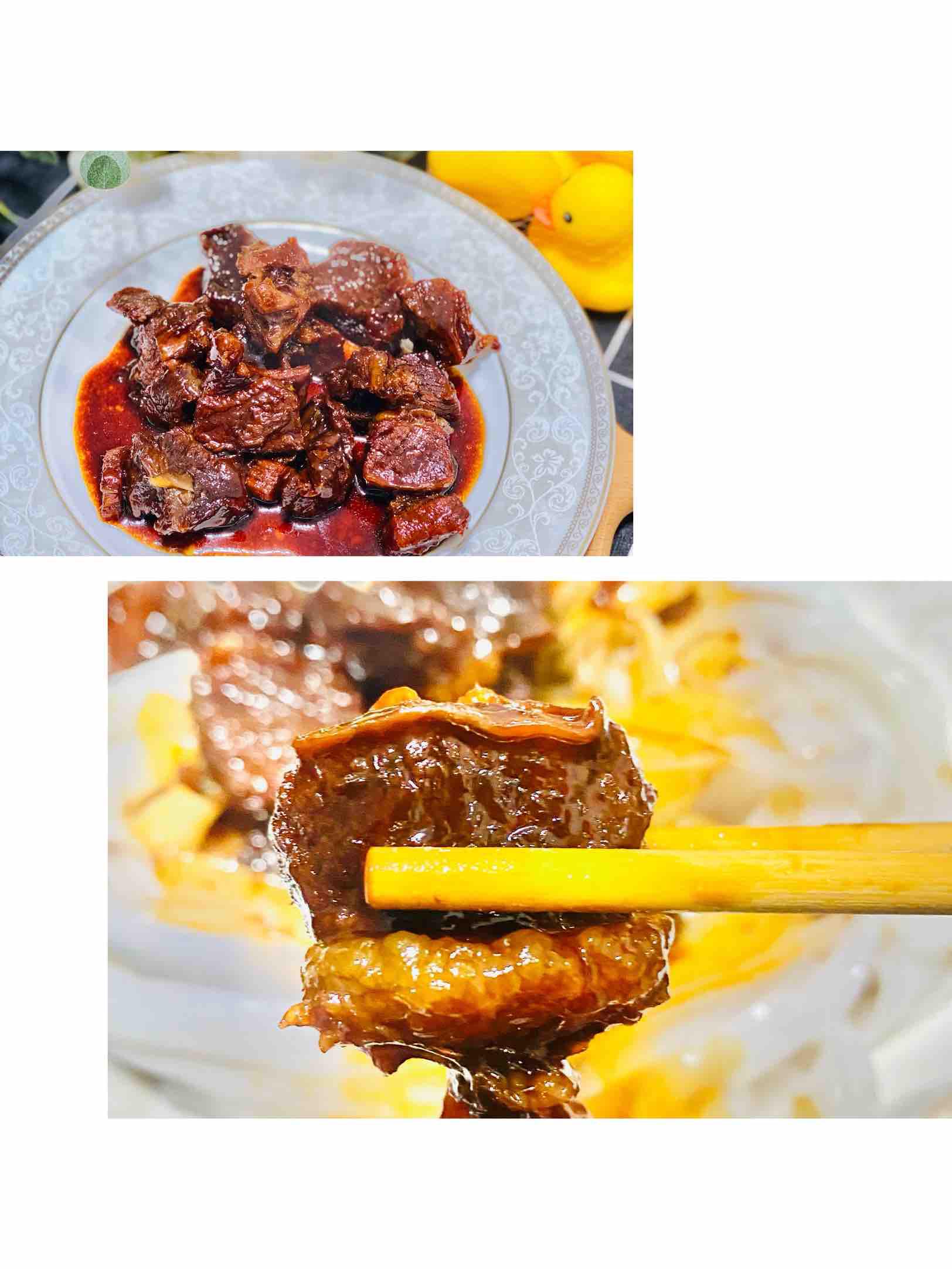 大口吃肉，選紅燒牛腩。的做法-家常味燉菜譜