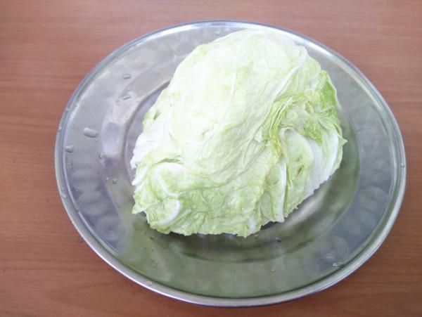 松茸煲大白菜的做法-咸鮮味煲菜譜