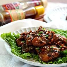 芝麻煎雞腿的做法-咸鮮味煎菜譜