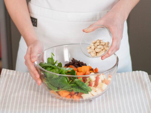 能量沙拉的做法-酸甜味拌菜譜