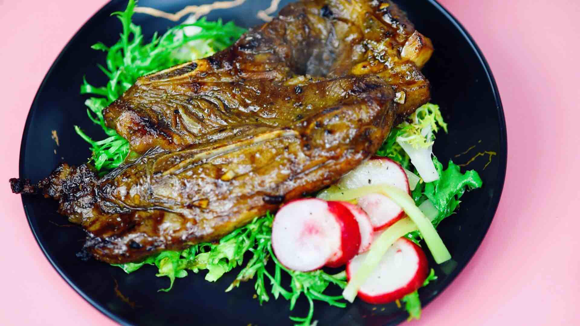 媽媽最愛的菜 | 蒜香烤羊排的做法-家常味烤菜譜